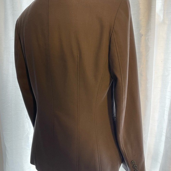 Talbots petites wool grey blazer size 6 - Picture 7 of 10